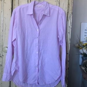 Xirena Sz XS Lavender Cotton Blouse